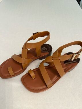 Franco Sarto Ina Strappy Sandals 7 1/2 M New in Box